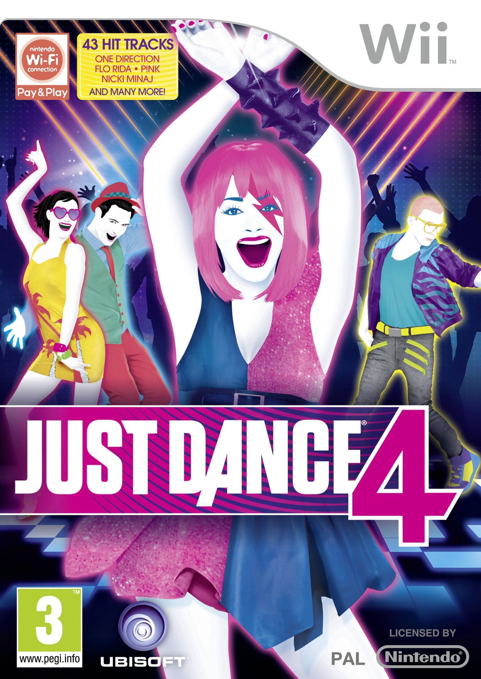 Just Dance 4 - UK Edition | Fun Dance Video Game for Kids & Adults | Perfect for Parties, Family Game Nights & Fitness Workouts