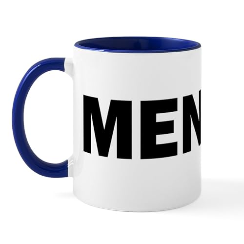 White/Navy Inside - MENSCH Mug