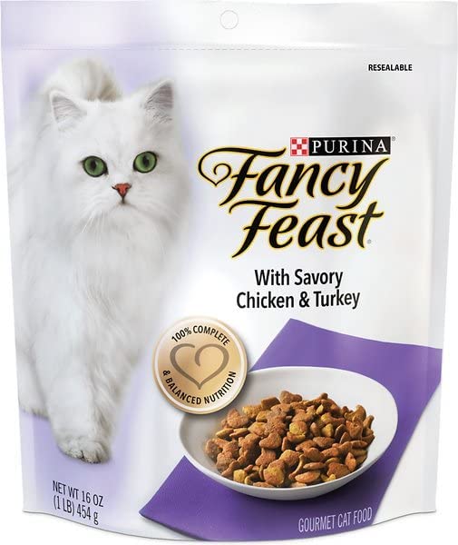 Purina Fancy Feast Gourmet Cat Food Variety Pack - Filet Mignon & Chicken Turkey Flavors | Wet Cat Food for Adult Cats | Perfect for Picky Eaters & Special Occasions