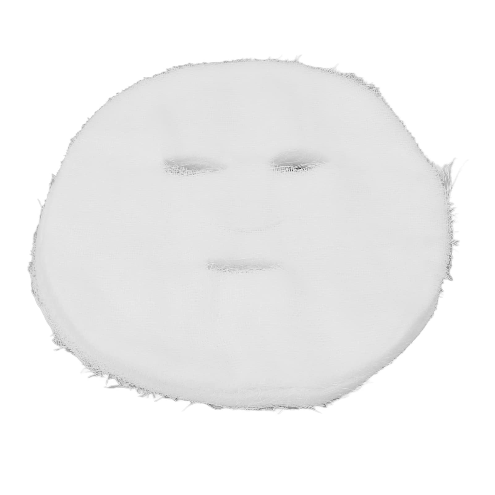 Yosoo 100pcs Disposable Gauze Facial Mask Sheets - Soft, Breathable & Absorbent DIY Paper Masks for Skincare & Spa Treatments at Home