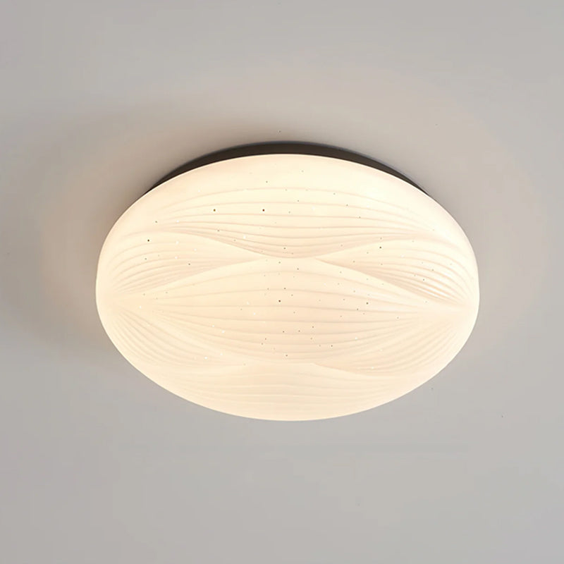 Modern Banno Ceiling Light Fixture - Energy Efficient LED Flush Mount Lighting for Bedroom, Living Room & Kitchen - Dimmable Indoor Ceiling Lamp with Easy Installation