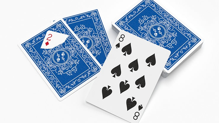 Premium Black Roses & Blue Magic Playing Cards - Elegant Design for Poker, Magic Tricks & Cardistry - Perfect for Game Nights, Performances & Collectors