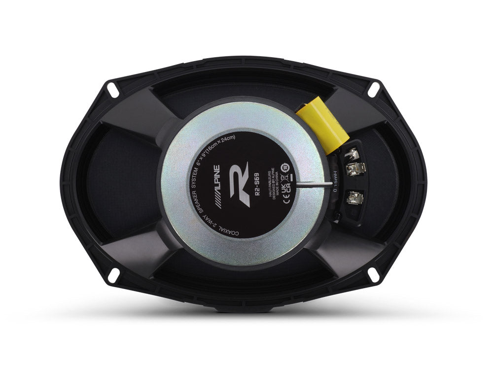 Alpine R2 S69 6x9 Inch 2-Way Coaxial Car Speakers - Premium Sound for Trucks, SUVs & Sedans - Perfect for Road Trips & Music Lovers