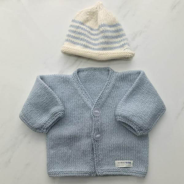 Powder Blue striped