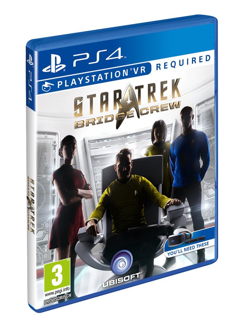 Star Trek Bridge Crew VR Game for PlayStation 4 - Immersive Space Adventure with Online Multiplayer - Perfect for Sci-Fi Fans and VR Gaming Enthusiasts