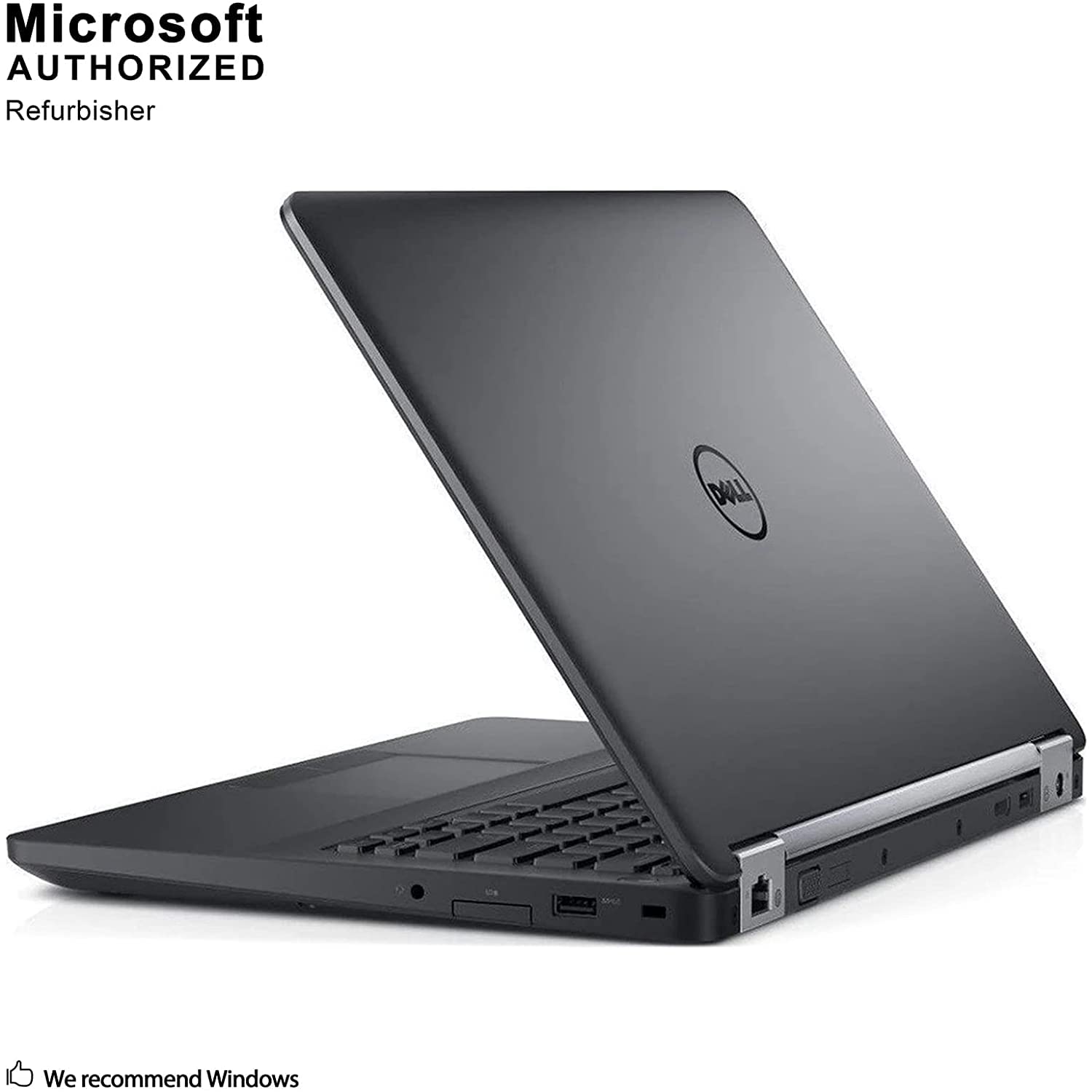 Refurbished Dell Latitude E5470 Business Laptop - Intel Core i7-6600U, 8GB RAM, 256GB SSD, HD Webcam, WiFi, Windows 10 Pro | Ideal for Remote Work, Office Productivity & Business Travel