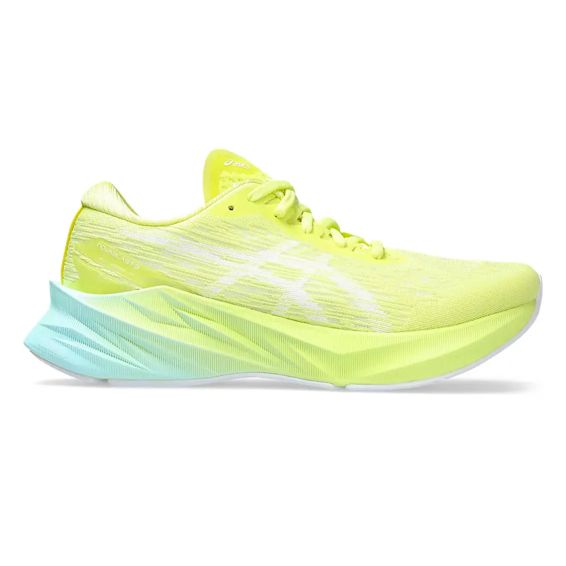 ASICS Novablast 3 Women's Running Shoes - Glow Yellow/White | Lightweight Cushioned Sneakers for Jogging, Gym Workouts & Daily Wear