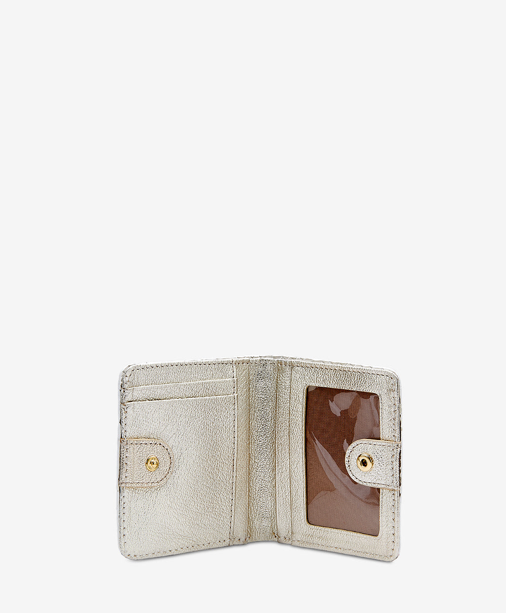 Mini Foldover Wallet for Women - Slim RFID Blocking Leather Card Holder with Zipper Pocket - Perfect for Travel, Everyday Use & Gift Giving