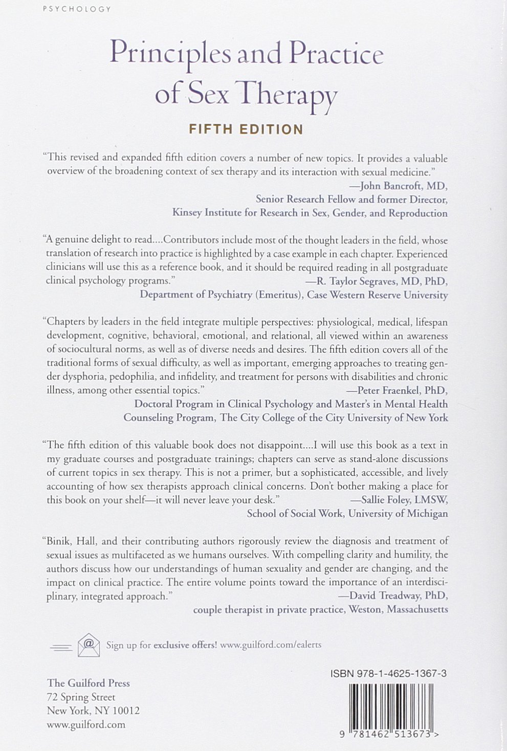 Principles and Practice of Sex Therapy, 5th Edition - Professional Guide for Therapists & Counselors | Evidence-Based Techniques for Couples & Individuals