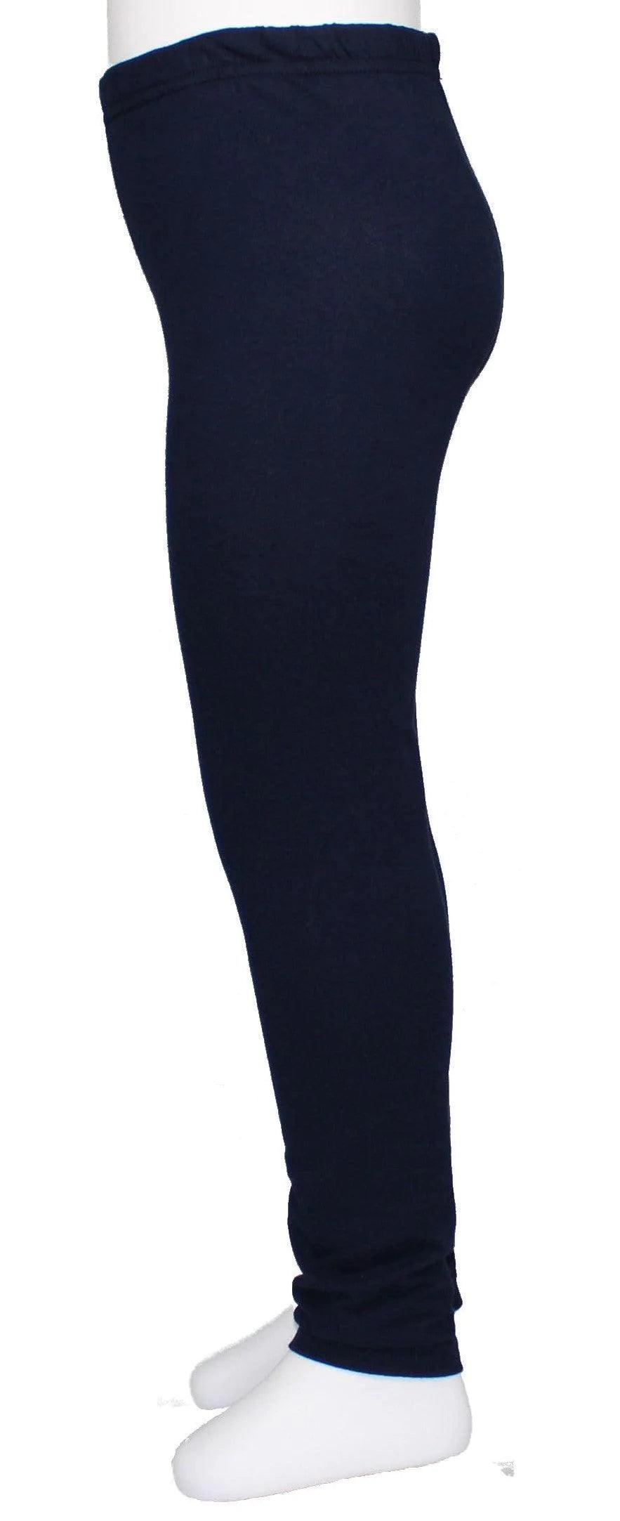 Johnson's Creation Girls Cotton Lycra Leggings - Soft Stretchy Comfortable Kids Leggings Made in Canada - Perfect for Playtime, School & Everyday Wear