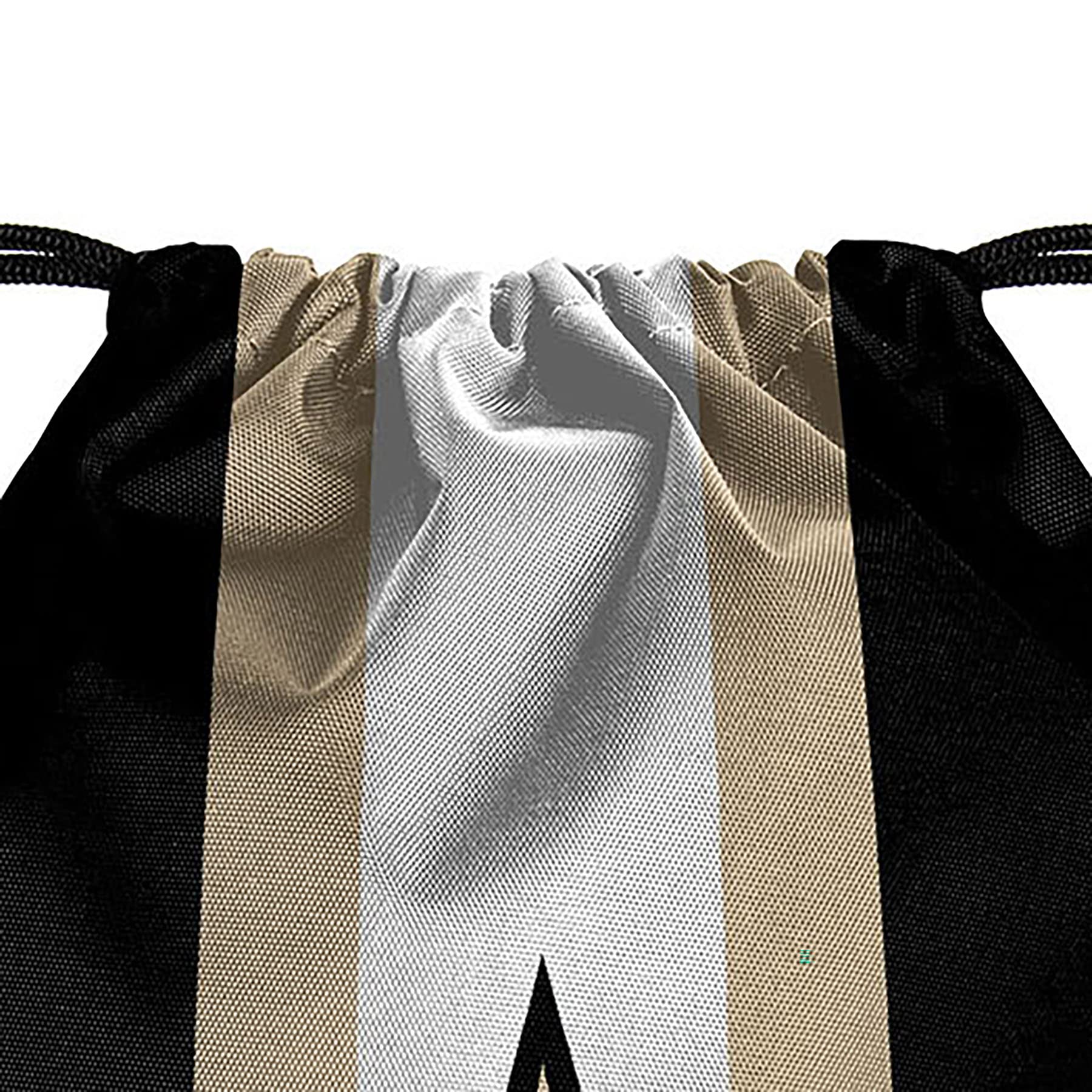 FOCO NFL New Orleans Saints Team Stripe Drawstring Backpack - Black 19