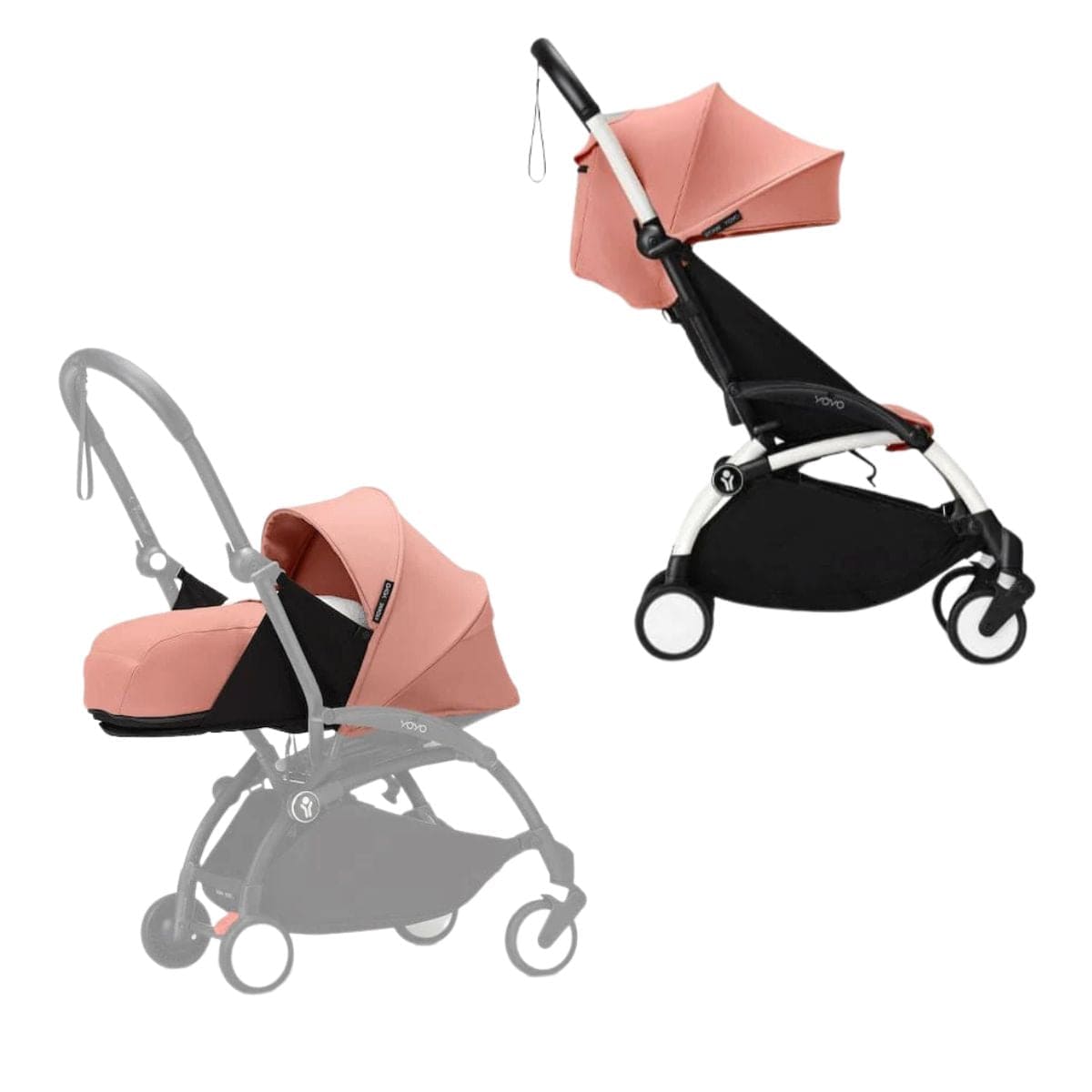 Stokke YOYO3 0+ & 6+ Complete Baby Stroller - Lightweight Travel Stroller for Newborns to Toddlers | Perfect for Air Travel, City Walks & Everyday Use