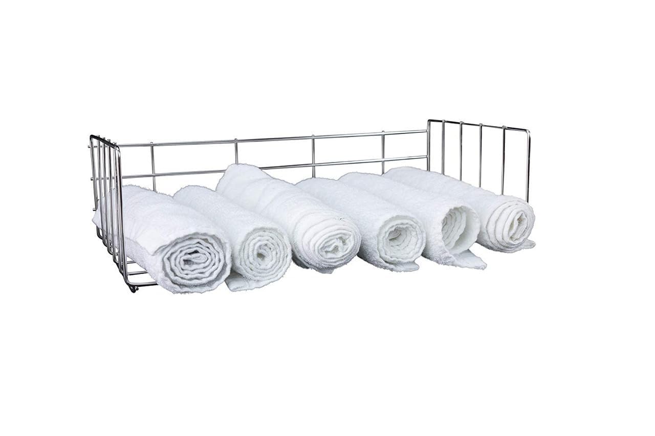 Premium SL18 Gray Towel Warmer Cabinet - Fast Heating Electric Towel Warmer for Bathroom, Spa, Salon & Home Luxury - Soft Warm Towels for Ultimate Comfort & Relaxation