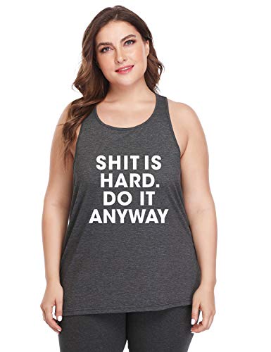 Racerback Tank-grey