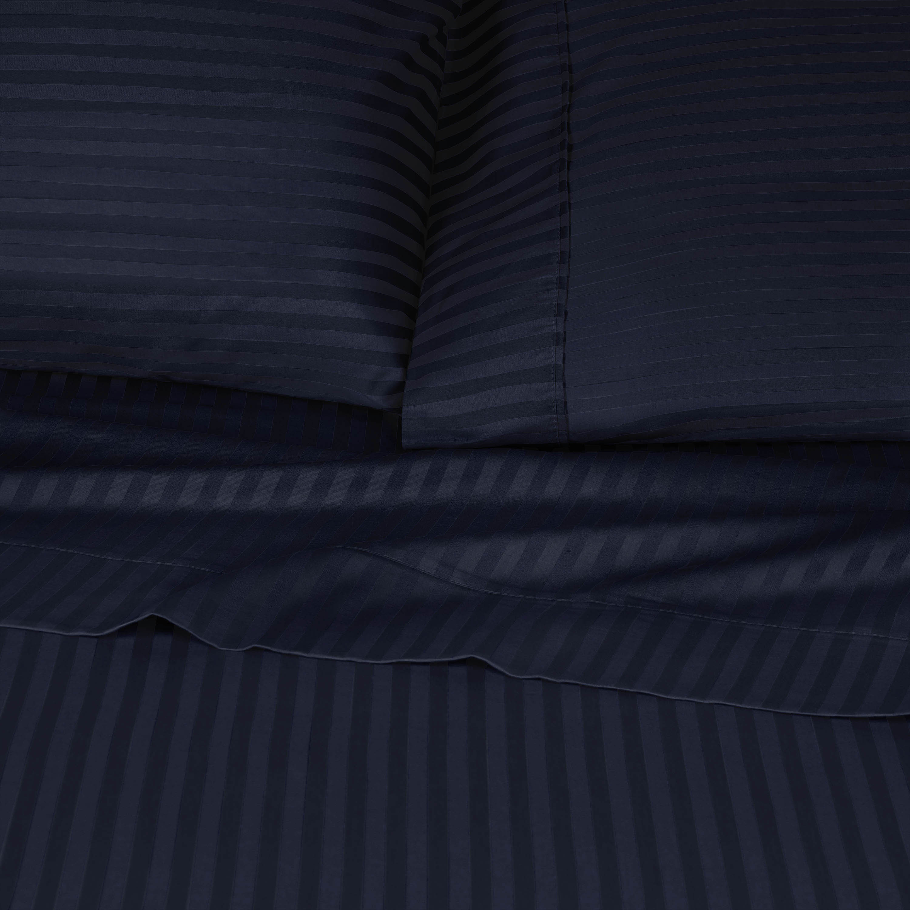 Premium 100% Egyptian Cotton 300 Thread Count Sheet Set - Deep Pocket Fitted, Flat Sheet & Pillowcases - Soft Breathable Bedding for Luxury Hotels & Home Use