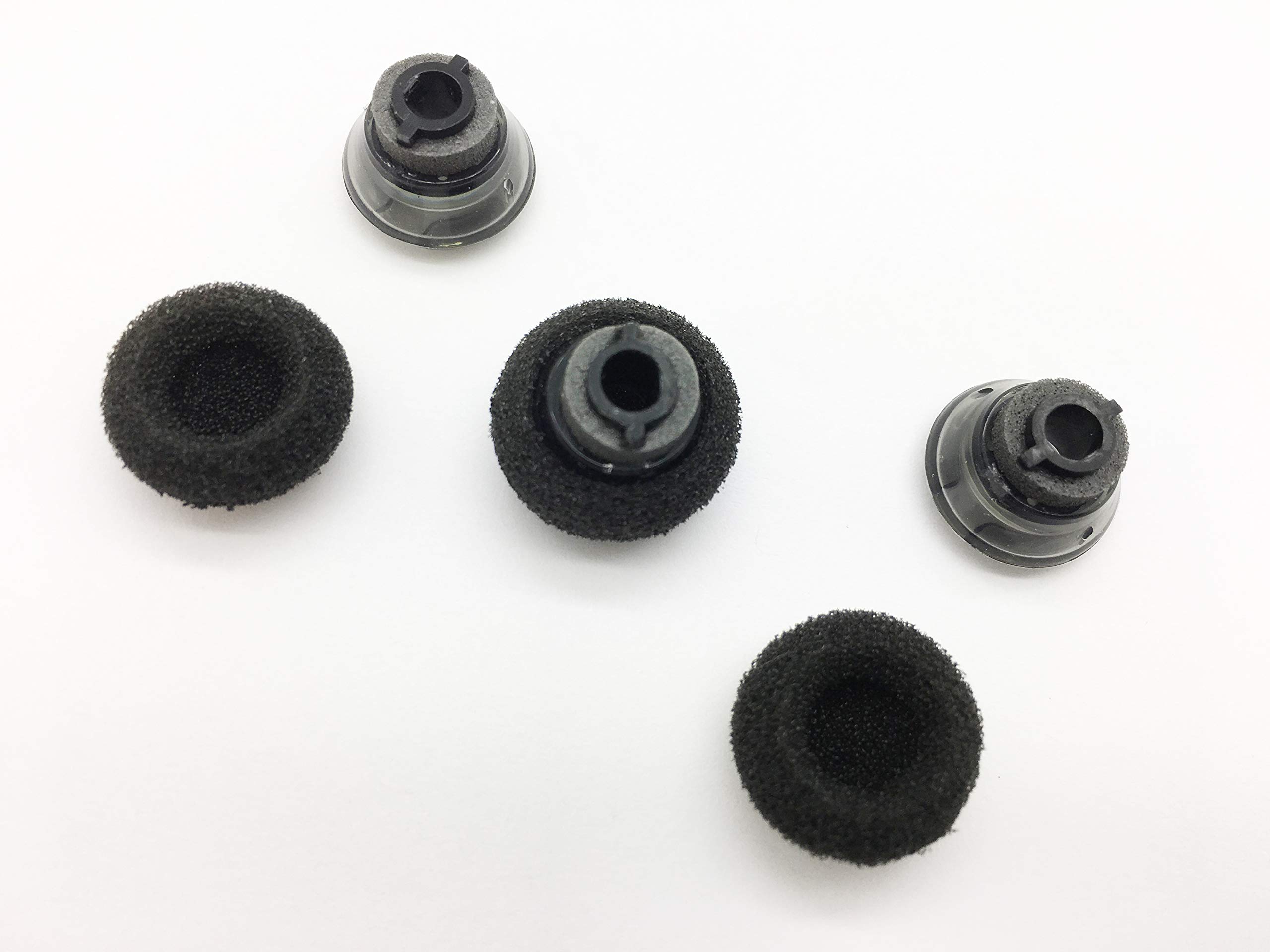 Reki Voyager 5200 Replacement Earbud Tips - 3 Pairs Premium Memory Foam & Silicone Ear Tips Set Compatible with Plantronics Voyager 5200 5220 Bluetooth Headset (Small Size) | Noise Isolation for Office Calls, Commuting & Workouts