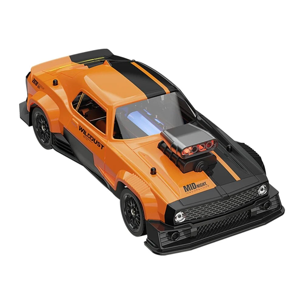 KAMTOM DC163A 1/16 Scale 4WD High-Speed Drift RC Car - 50km/h, ESP Gyro Stabilizer, LED Headlights - Perfect for Indoor/Outdoor Racing, Drifting & RC Car Enthusiasts