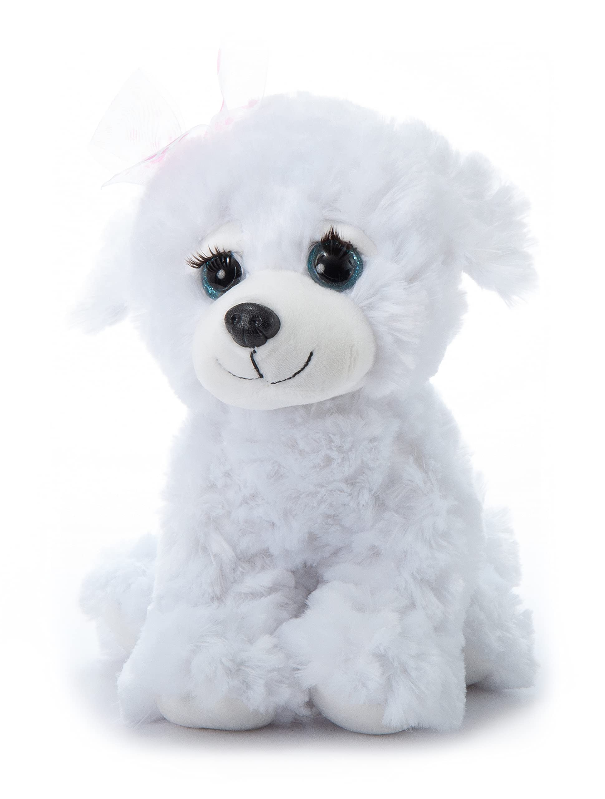 Adorable Bichon Frise Plush Dog Stuffed Animal - 10