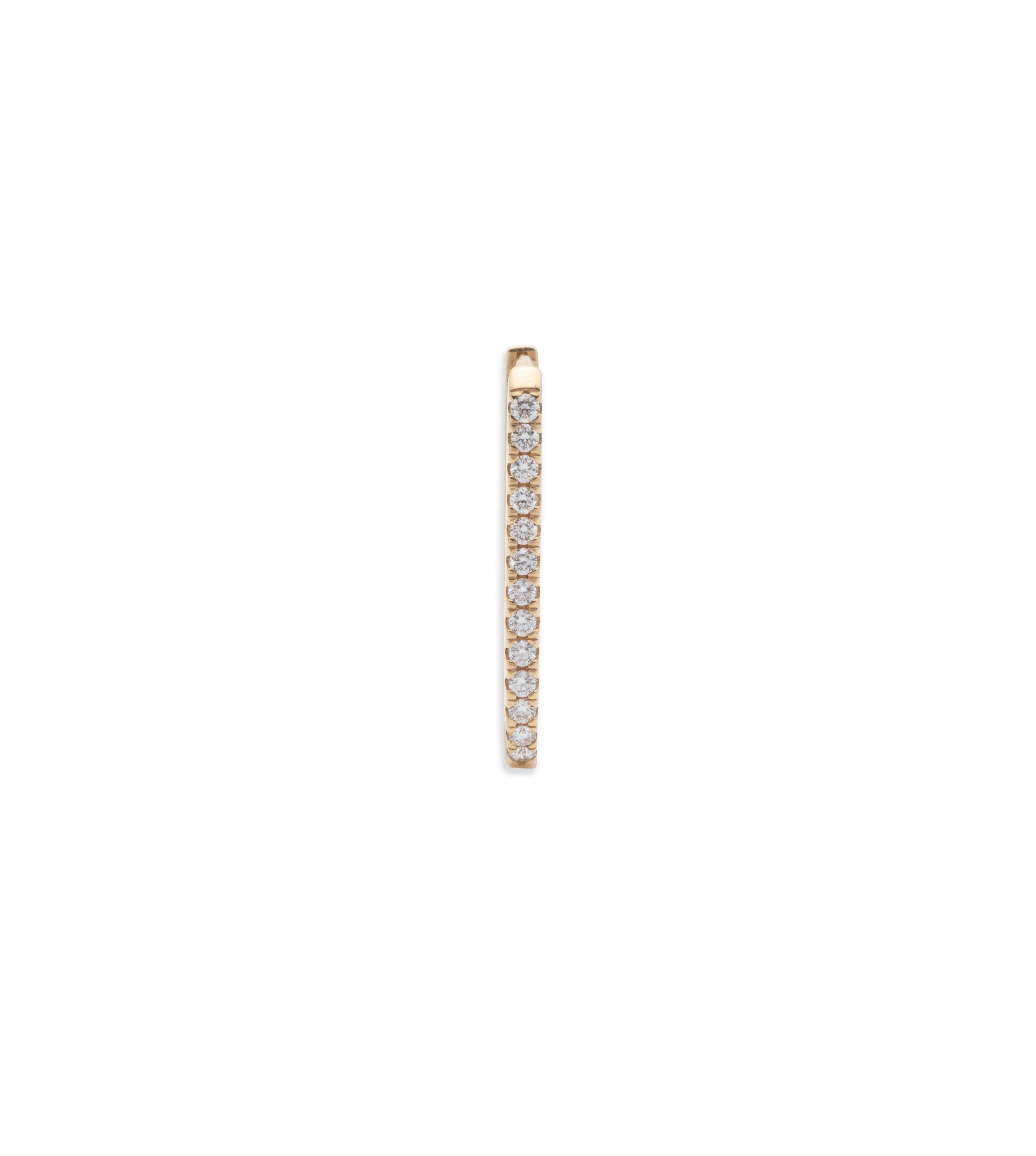 Dainty Petite Pave Fob Earrings - Elegant Cubic Zirconia Studs for Women | Perfect for Parties, Weddings & Everyday Wear