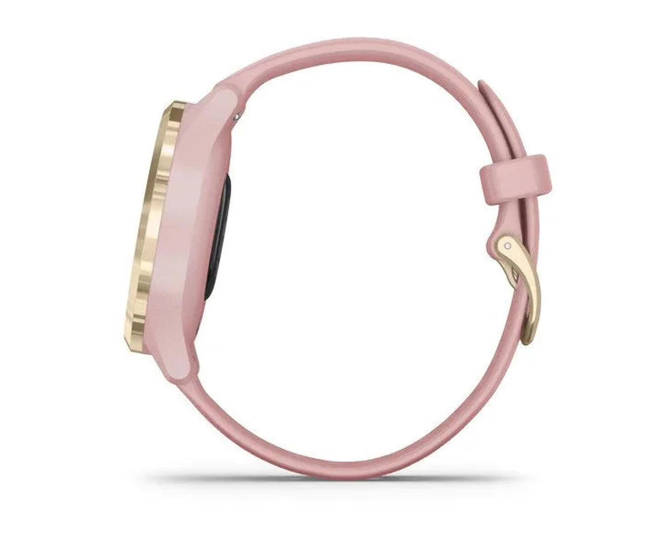 Garmin vívomove 3S Smartwatch - Light Gold Stainless Steel Bezel, Dust Rose Case & Silicone Band | Fitness Tracker with Heart Rate Monitor | Perfect for Women's Workout, Running & Daily Activity Tracking