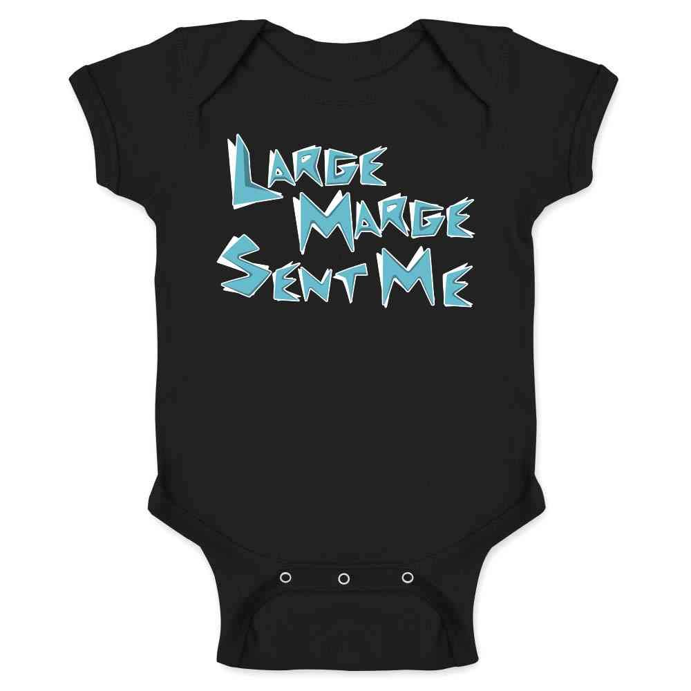 Funny Retro Infant Baby Bodysuit - Large Marge Sent Me Design | Cute Unisex Onesie for Boys & Girls | Perfect for Family Photos, Birthday Parties & Everyday Wear