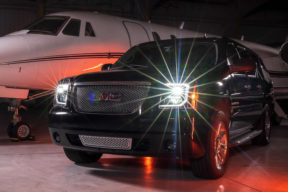 GMC Yukon (2007-2014) XB Hybrid LED Headlights - High Performance Replacement Headlights for Night Driving & Off-Road Adventures