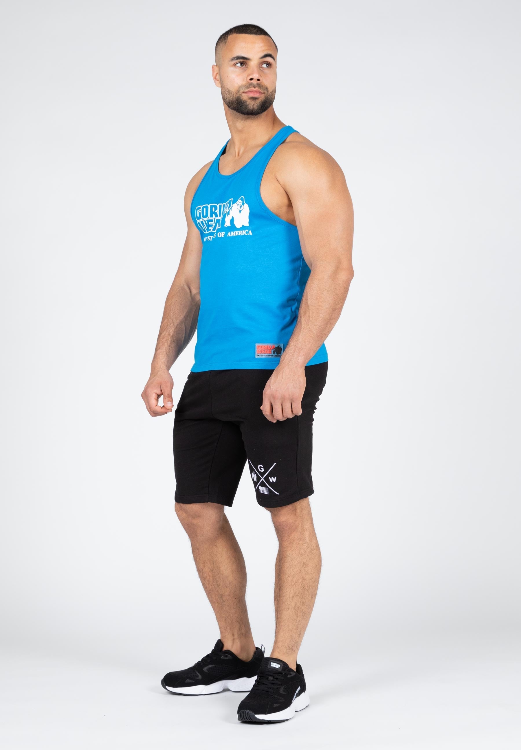 Classic Cotton Tank Top for Women - Soft & Comfortable Blue Sleeveless Shirt - Perfect for Summer, Gym, Yoga & Casual Wear