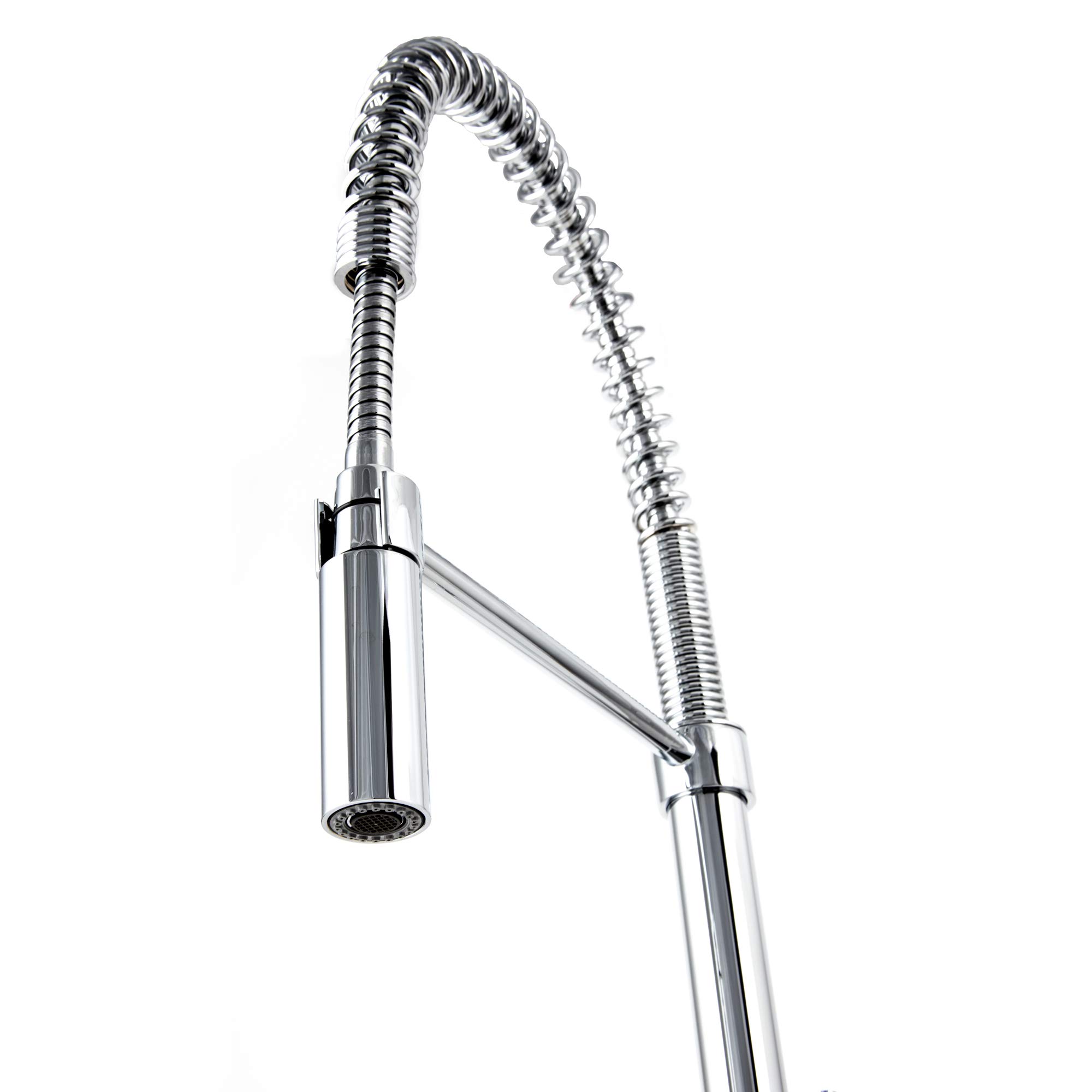 ZLINE Sierra Pull-Down Kitchen Faucet in Chrome Finish - SRA-KF-CH - Modern High-Arc Design for Easy Washing, Perfect for Large Pots & Farmhouse Sinks