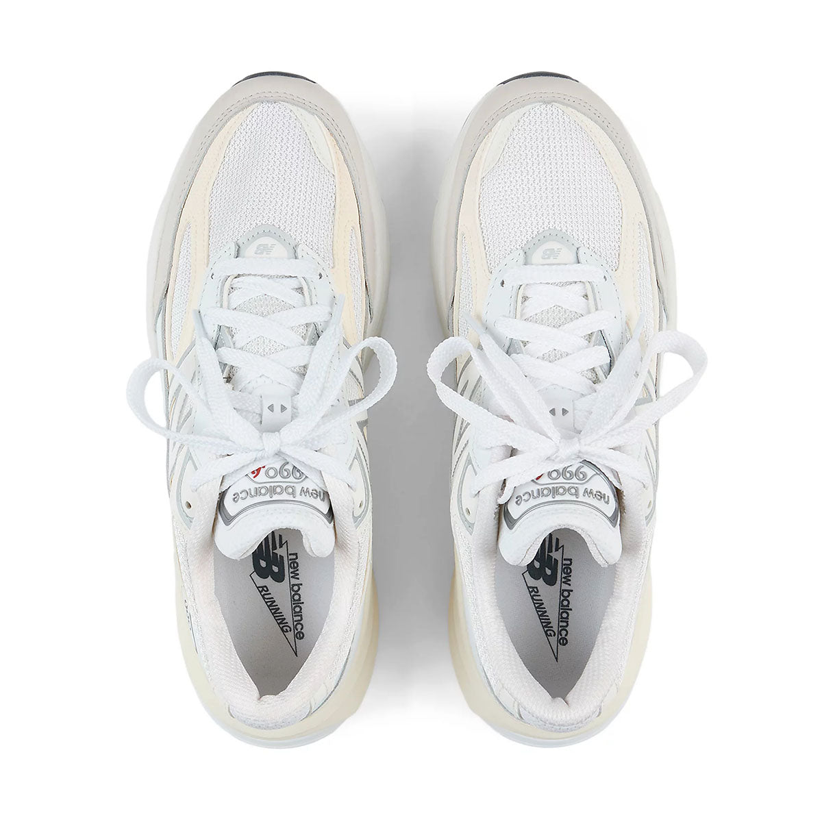 New Balance 990v6 'White Sea Salt' Running Shoes for Men & Women - Lightweight Comfort & Support for Walking, Jogging, and Everyday Wear in USA