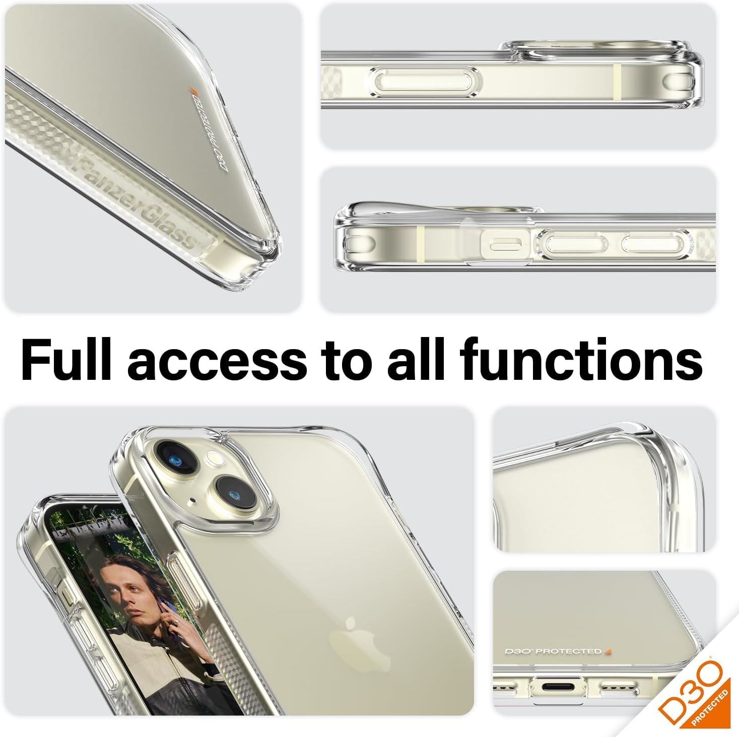 Panzer Glass Military Grade iPhone 15 Plus 6.7