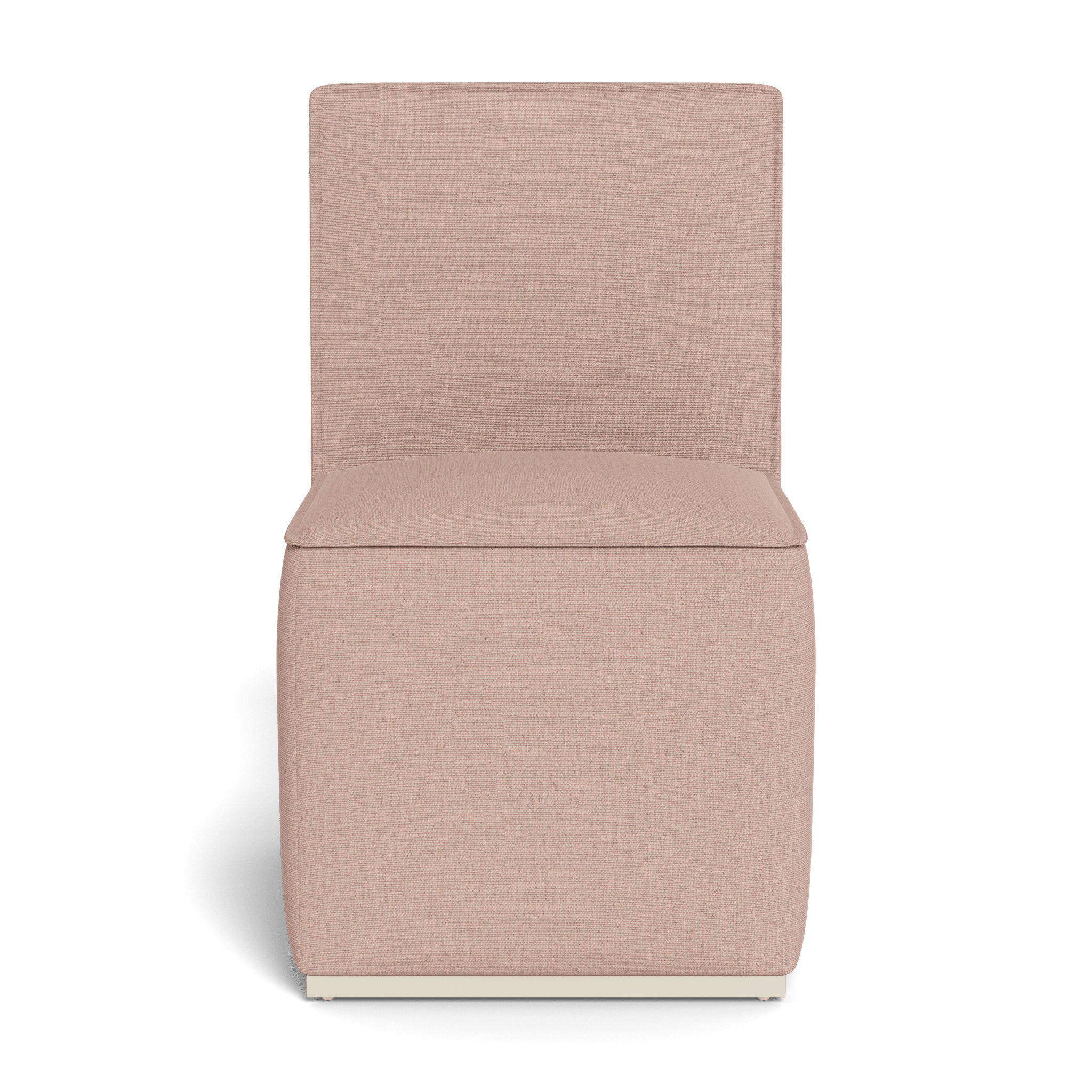 Santorini Outdoor Armless Dining Chair - Weather-Resistant Patio Furniture for Garden, Poolside, and Backyard Dining