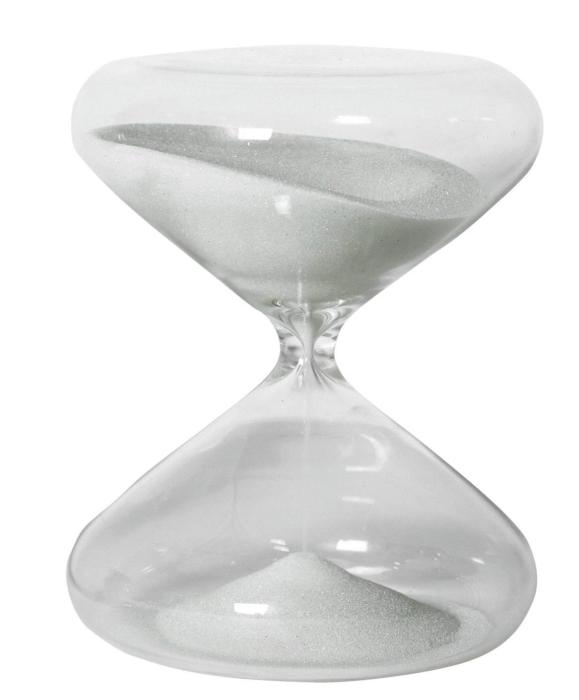 Authentic Sand Timer - Modern Classic Transparent Hourglass for 5/15/30 Minute Time Tracking | Perfect for Home Office Decor, Meditation, Cooking & Classroom Activities