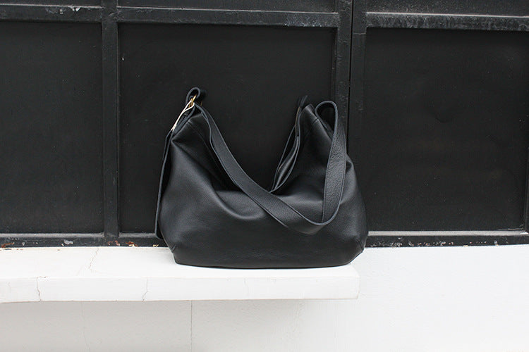 Premium Soft Leather Sling Bag for Women & Men - Lightweight Crossbody Shoulder Bag - Perfect for Travel, Work & Everyday Use
