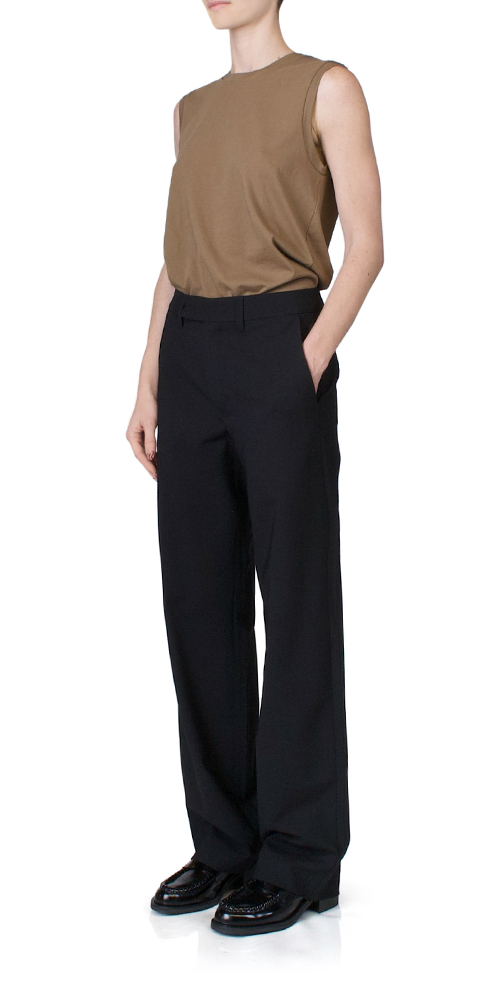 Classic Black Dress Pants for Women - Professional Office Work & Formal Occasions