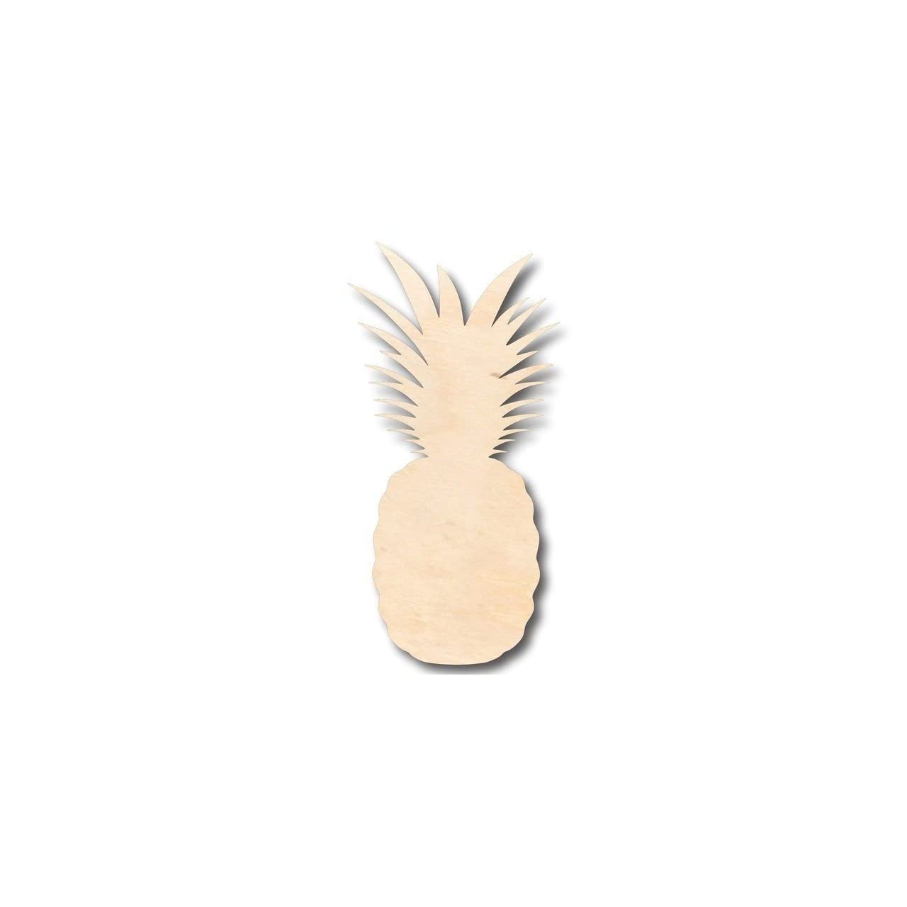 Unfinished Wood Pineapple Shape - DIY Tropical Fruit Craft for Home Decor, Up to 46