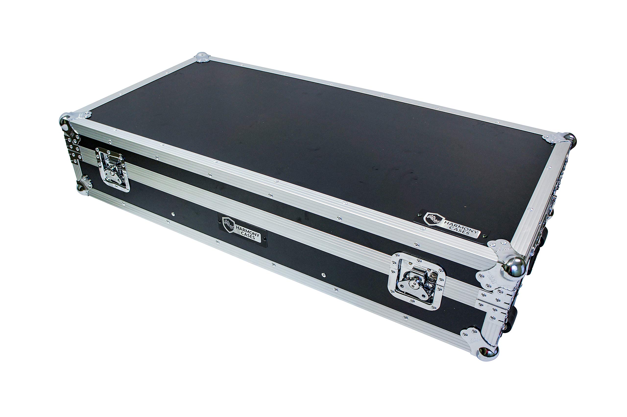 Premium Harmony Audio HC2CDJ3KDJM900WLT Flight Laptop Tray Case for Pioneer DJM-900NXS2 Mixer - Durable DJ Equipment Protection for Travel & Live Performances