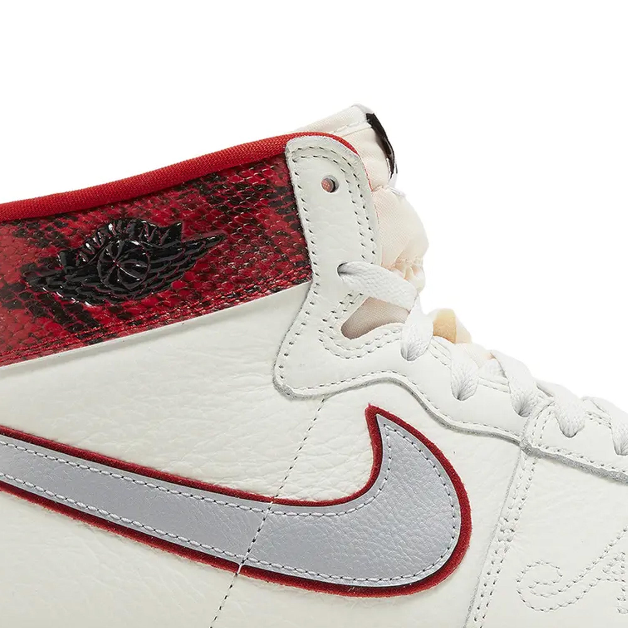Air Jordan Air Ship x Awake NY 'Sail/Black University Red' Sneakers (2024) - Men's Basketball Shoes for Streetwear & Casual Style