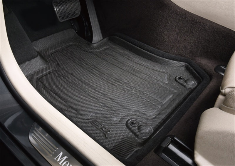 3D Maxpider Custom Fit All-Weather Floor Mats for 2018-2024 Audi Q5/SQ5 & 2023-2024 Q5 PHEV - Premium Hybrid Black Design (R1/R2) - Perfect for Road Trips, Daily Commutes & Family Adventures