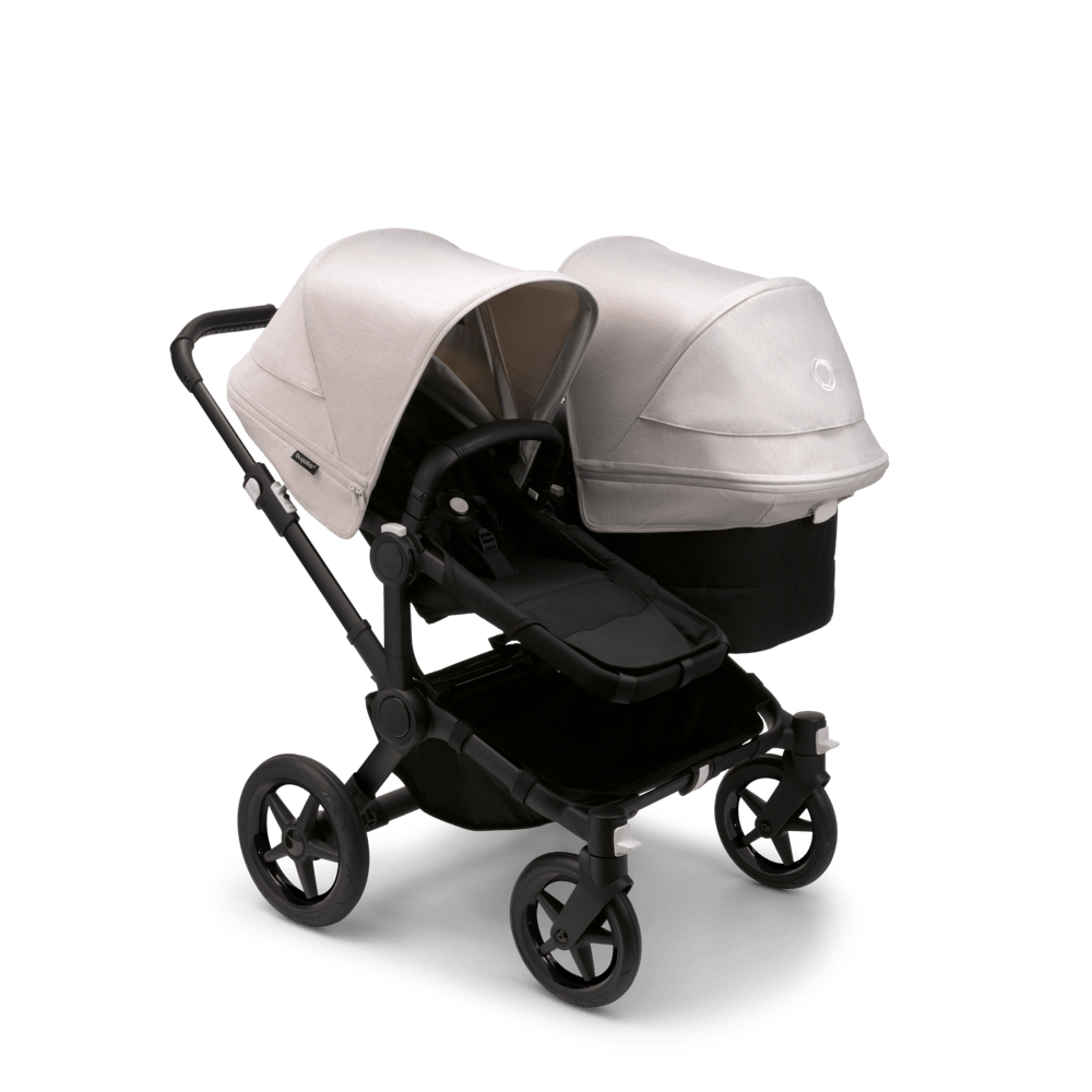 Bugaboo Donkey 5 Duo Complete Stroller - Premium Twin Baby Stroller with Reversible Seats | Perfect for City Walks, Travel & Everyday Use with Toddlers