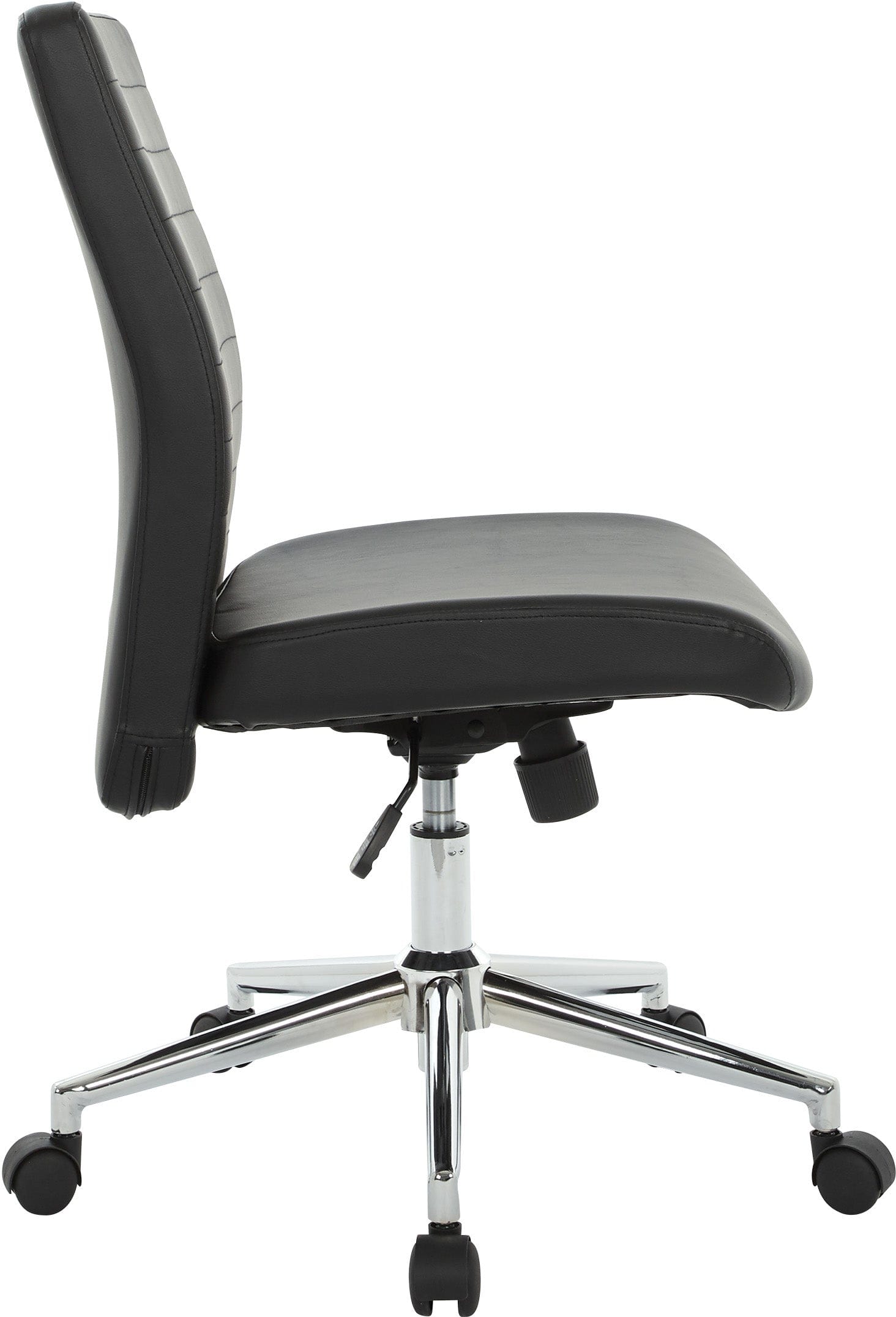 Office Star Mid Back Managers Chair with Adjustable Height & Lumbar Support - Ergonomic Office Chair for Home & Business Use [EC51830MC] - Perfect for Long Hours of Work, Meetings & Video Conferences