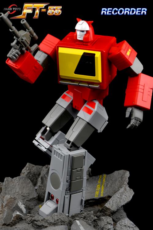 Fans Toys FT-55 Recorder 6-Inch Collectible Action Figure - Transformers G1 Inspired Robot Toy for Display & Play