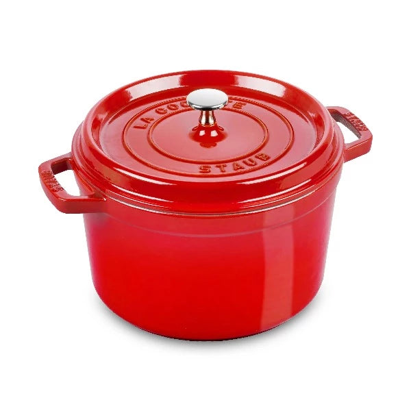 Staub 5 Quart Tall Cocotte Dutch Oven - Enameled Cast Iron Pot for Braising, Stewing & Baking - Perfect for Soups, Casseroles & Bread Making