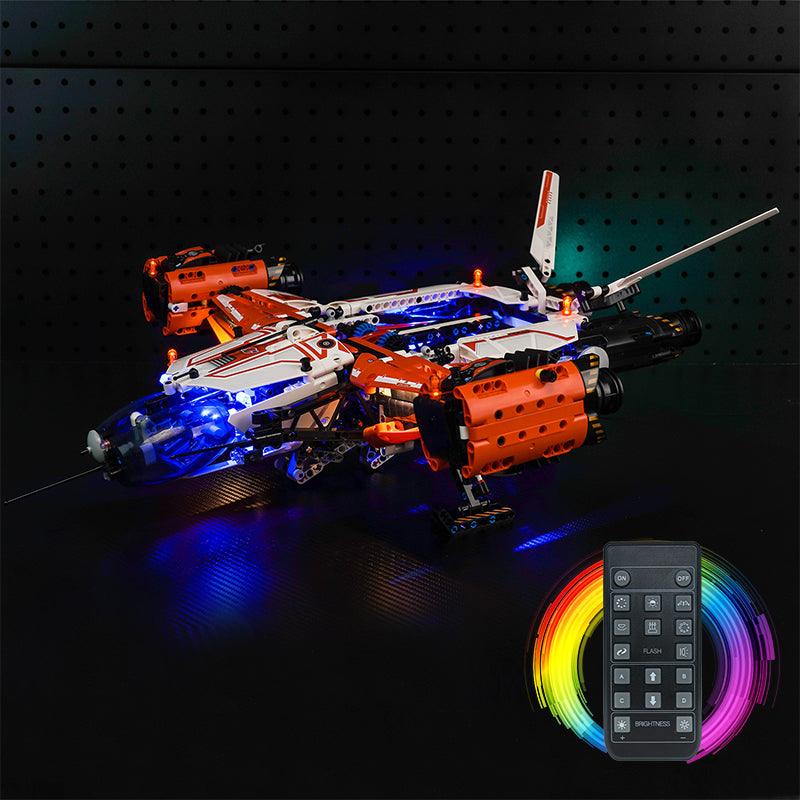 LEGO Technic VTOL Heavy Cargo Spaceship LT81 42181 Light Kit - LED Building Blocks Lighting Set for Model Display & Night Decoration
