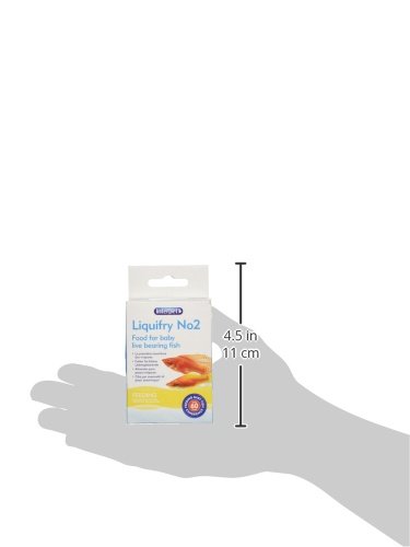Liquifry Baby Food for Livebearers - Premium Fry Food for Guppies, Mollies & Platys - Ideal for Newborn Fish & Aquarium Breeding