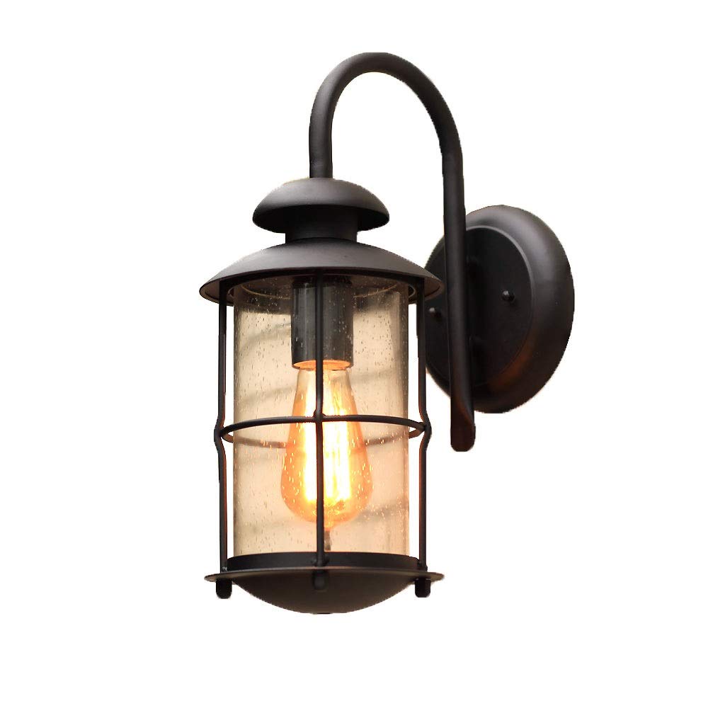 Waterproof LED Wall Sconce Light - Outdoor Wall Mounted Lamp for Garden, Balcony, Courtyard & Terrace - Durable Lighting for House, Villa, Bar & Restaurant - Perfect for Patio, Entryway & Landscape Lighting