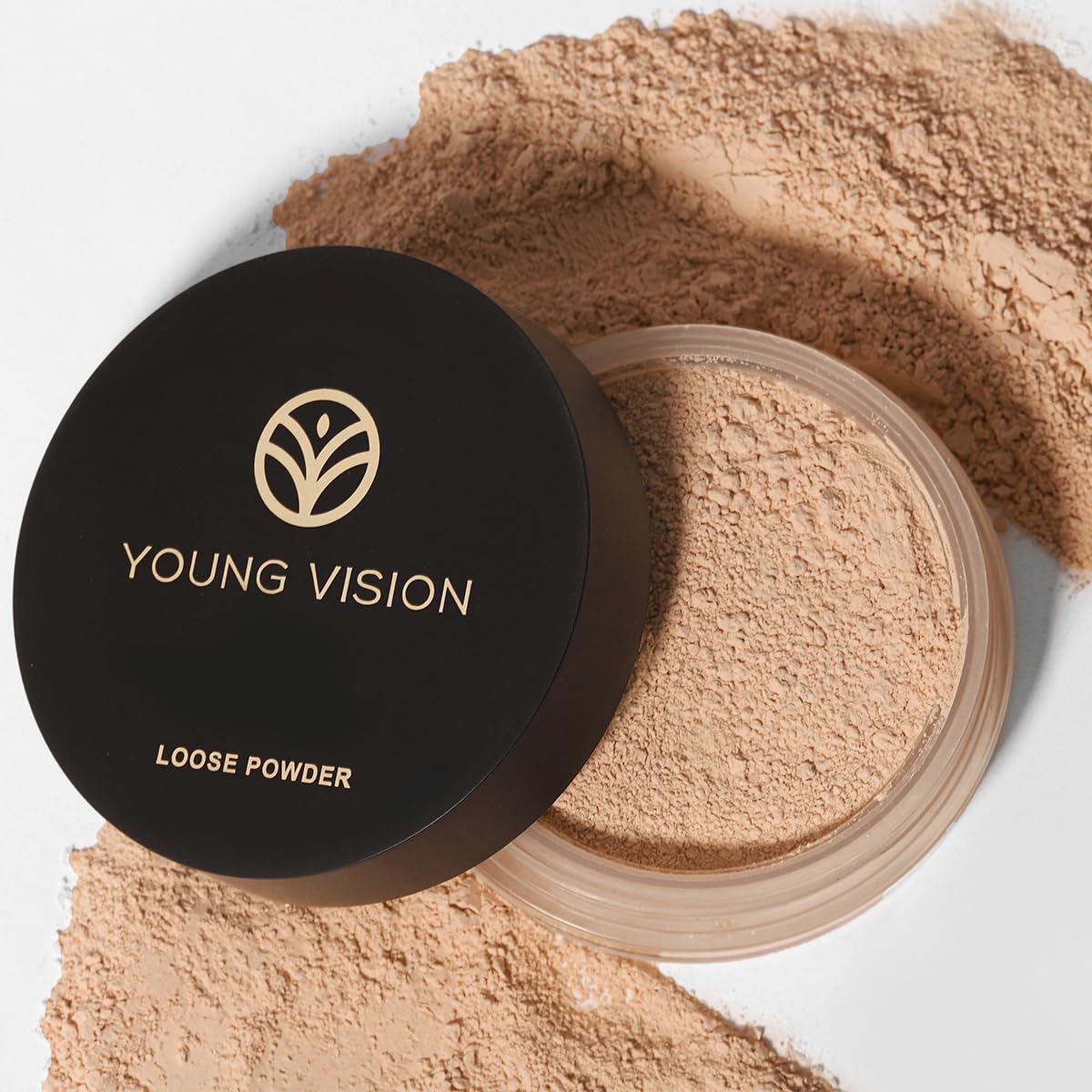YOUNG VISION Translucent Loose Face Powder - Matte Finishing Setting Powder for Flawless Makeup | Blurs Fine Lines & Imperfections, Lightweight & Long-Lasting | Perfect for Daily Wear, Photo Shoots & Special Occasions