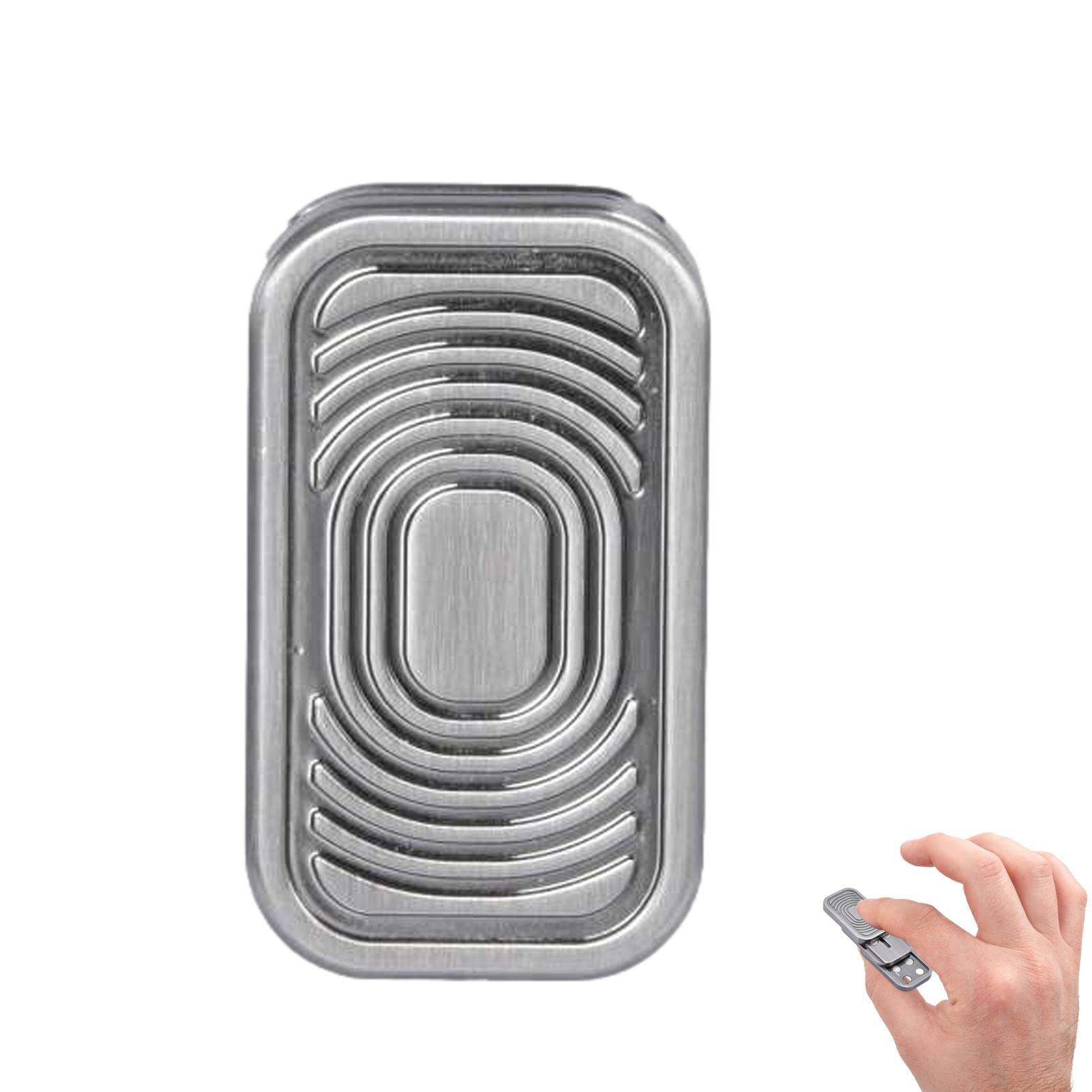 Magnetic Fidget Slider Toy - Stress Relief & Focus Tool for Adults & Kids with ADHD, Autism - Metal Sensory Fidget Brick for Anxiety Relief, Office Desk, Travel & Classroom Use