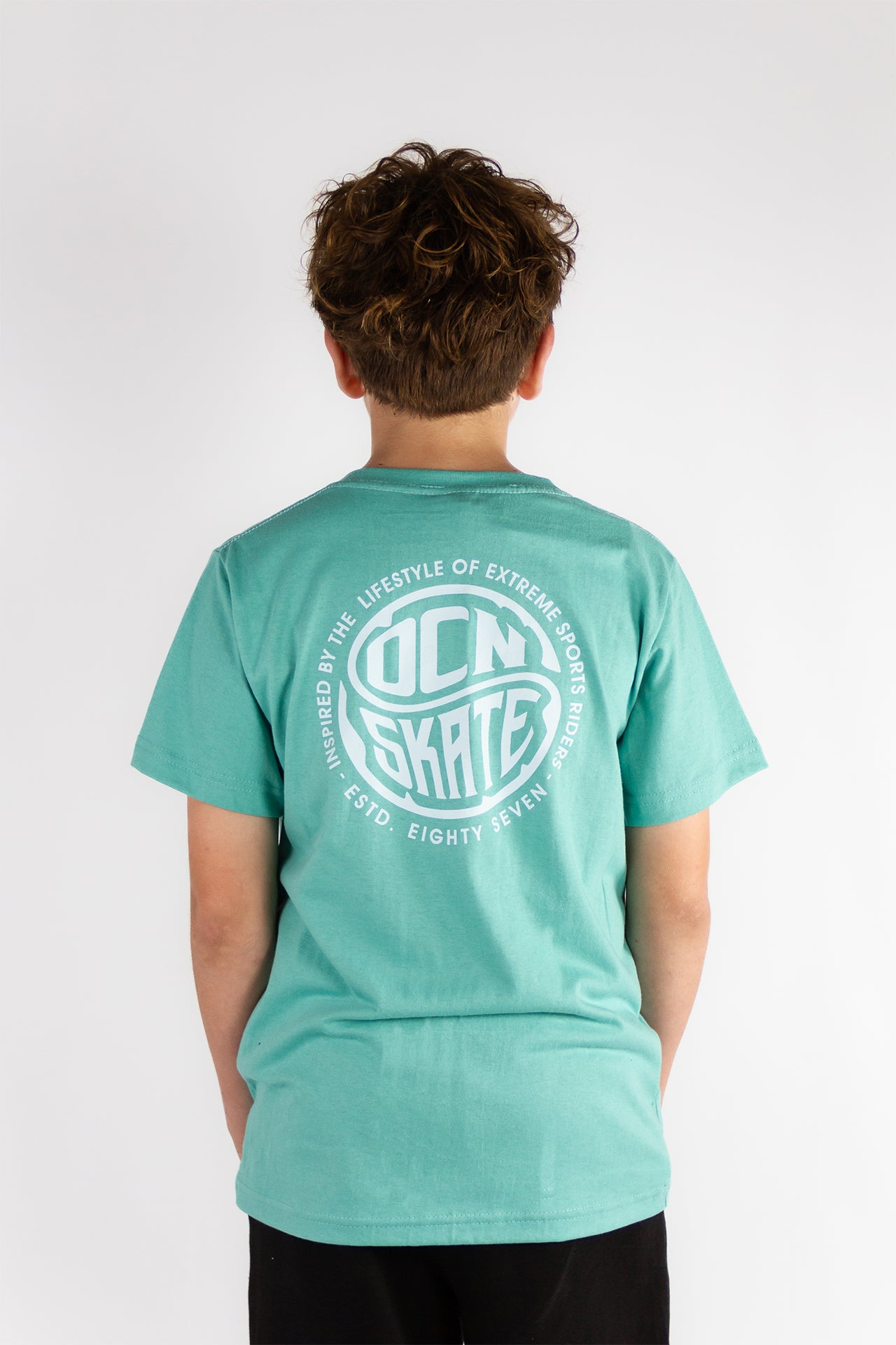 OCN Kids Original Green T-Shirt (R3) - Comfortable & Stylish Cotton Tee for Boys & Girls - Perfect for School, Play & Everyday Wear