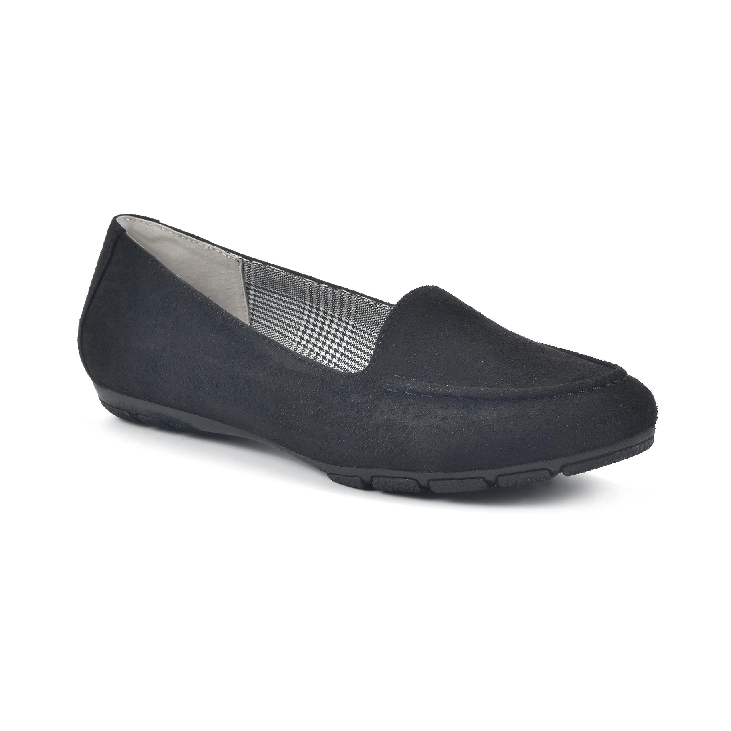 White Mountain Women's Gracefully Loafer Flat - Comfortable Casual Shoes for Work & Travel