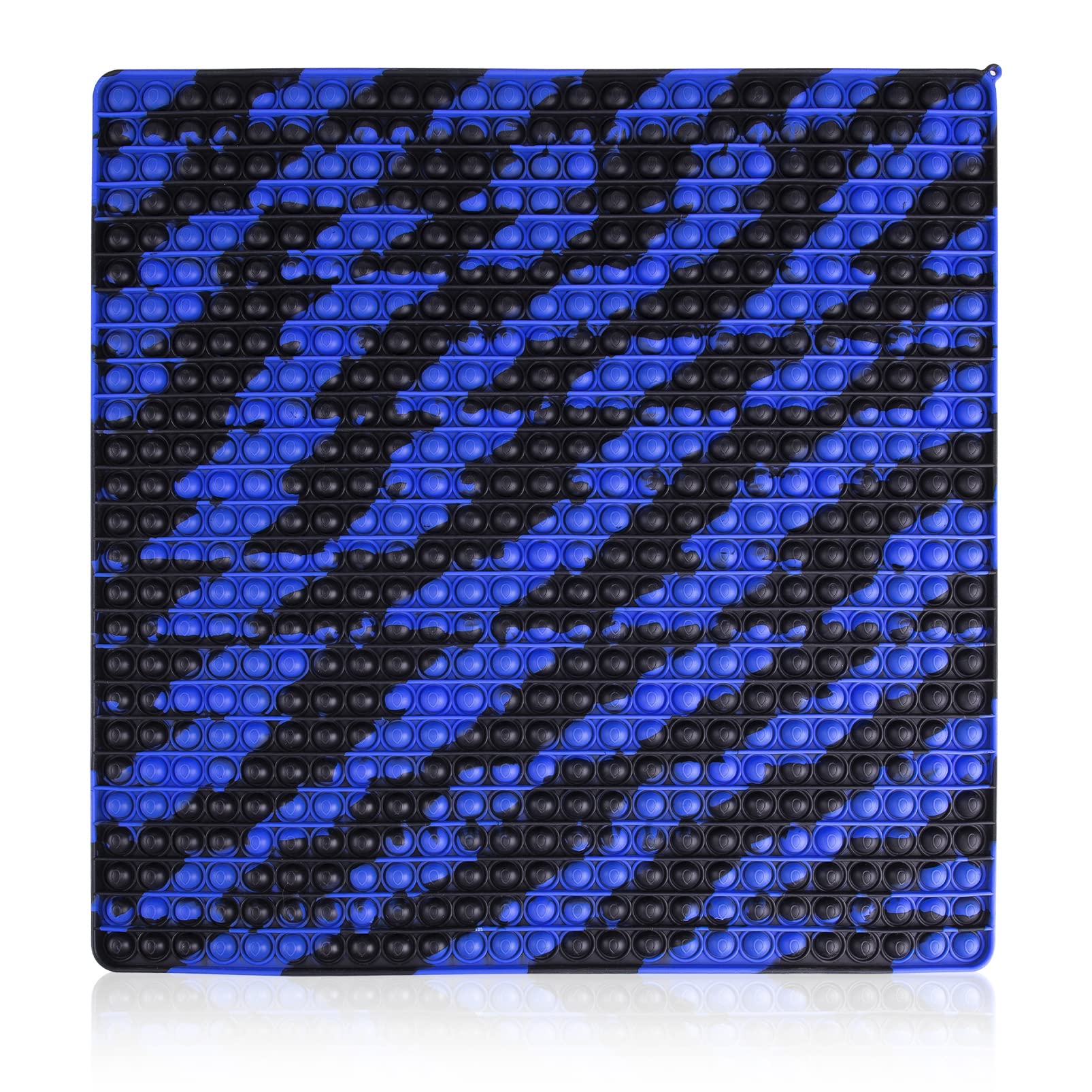 **625 Jumbo Bubble Pop Fidget Sensory Toy - Extra Large XL Push Popper for Stress Relief, Autism & ADHD - Perfect for Kids, Adults, Office & Travel (Blue Square)**    *Use Cases: Great for stress relief, sensory stimulation, focus enhancement, and anxiety reduction—ideal for kids, adults with ADHD/autism, office breaks, and travel entertainment.*